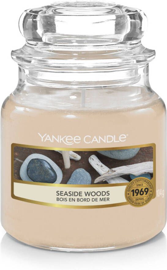 Yankee Candle Geurkaars Small Seaside Woods 9 cm ø 6 cm