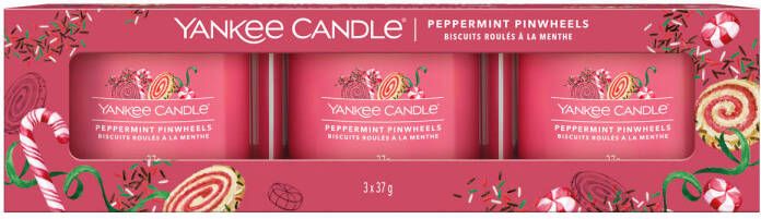 Yankee Candle Giftset Peppermint Pinwheels 3 Stuks