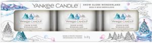 Yankee Candle Giftset Snow Globe Wonderland 3 Stuks