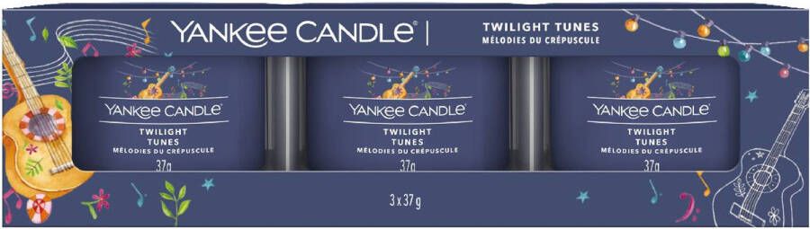 Yankee Candle Giftset Twilight Tunes 3 Stuks