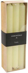 Yellow Webshop Countryfield Kaarsen Vela 20 Cm Wax 6 Stuks