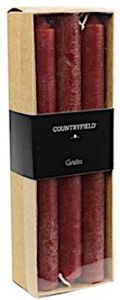 Yellow Webshop Countryfield Kaarsen Vela 21 Cm Wax 6 Stuks