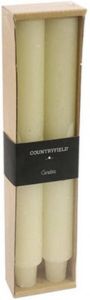 Yellow Webshop Countryfield Kaarsen Vela 25 Cm Wax 2 Stuks