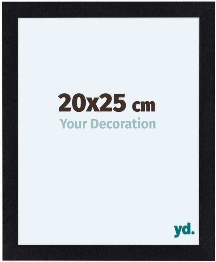 Your Decoration Como MDF Fotolijst 20x25cm Zwart Mat