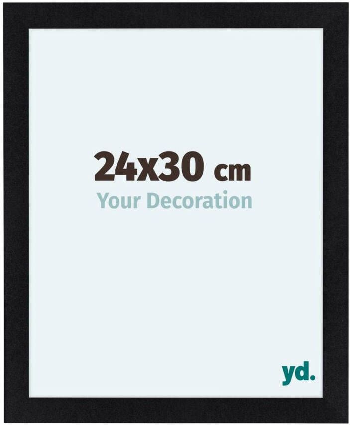 Your Decoration Como MDF Fotolijst 24x30cm Zwart Mat
