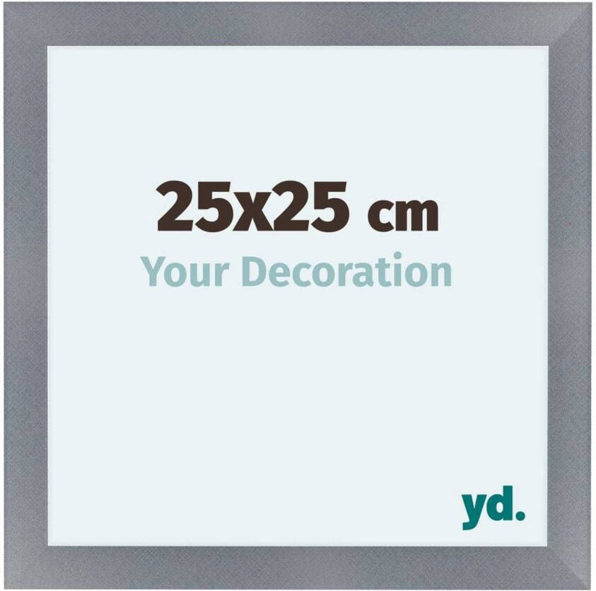 Your Decoration Como MDF Fotolijst 25x25cm Aluminium Geborsteld