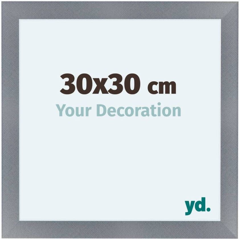 Your Decoration Como MDF Fotolijst 30x30cm Aluminium Geborsteld