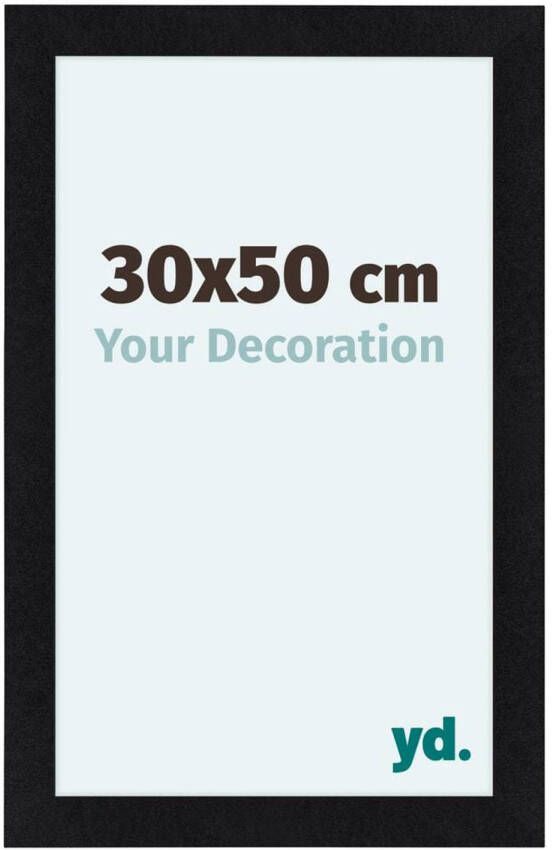 Your Decoration Como MDF Fotolijst 30x50cm Zwart Mat