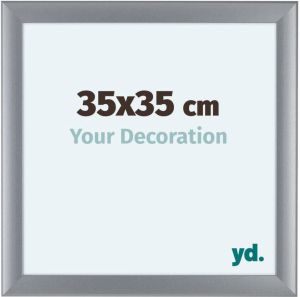 Your Decoration Como MDF Fotolijst 35x35cm Zilver Mat