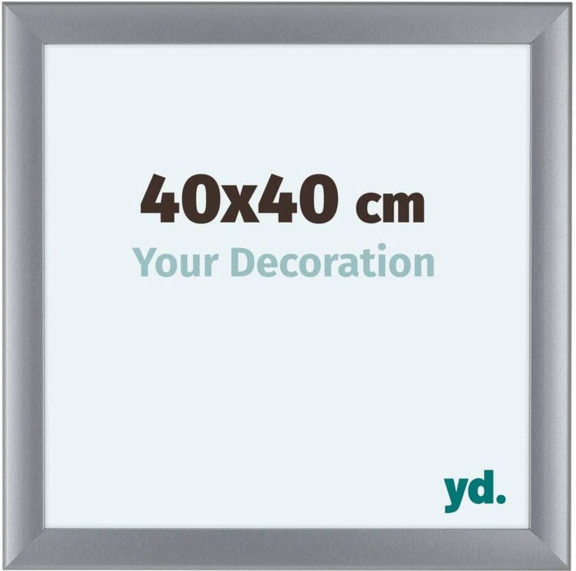 Your Decoration Como MDF Fotolijst 40x40cm Zilver Mat