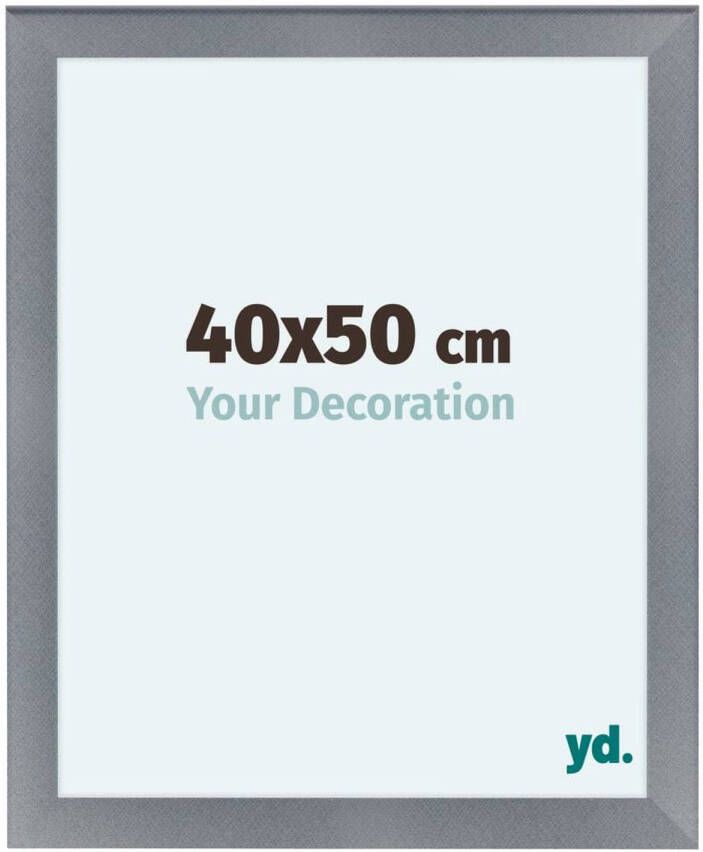 Your Decoration Como MDF Fotolijst 40x50cm Aluminium Geborsteld