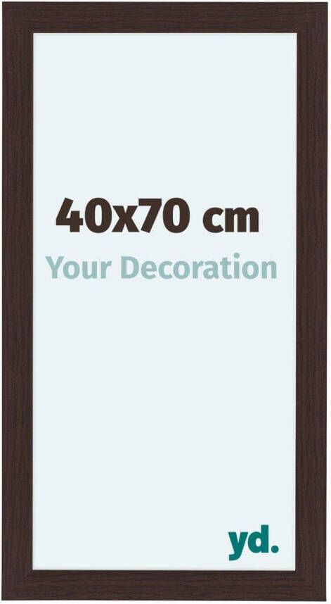 Your Decoration Como MDF Fotolijst 40x70cm Eiken Donker