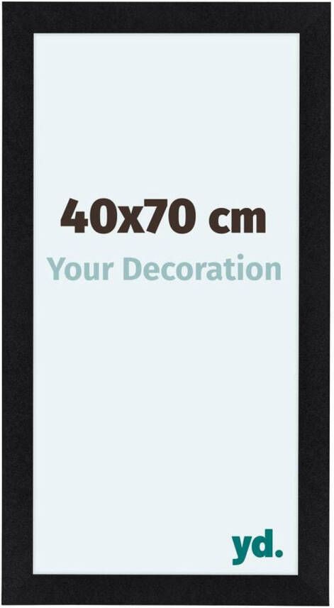 Your Decoration Como MDF Fotolijst 40x70cm Zwart Mat
