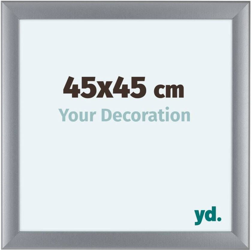 Your Decoration Como MDF Fotolijst 45x45cm Zilver Mat