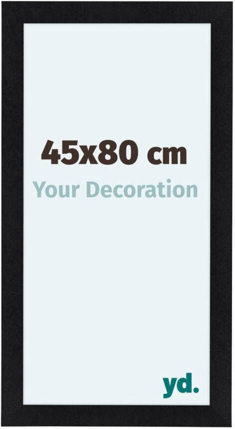 Your Decoration Como MDF Fotolijst 45x80cm Zwart Mat