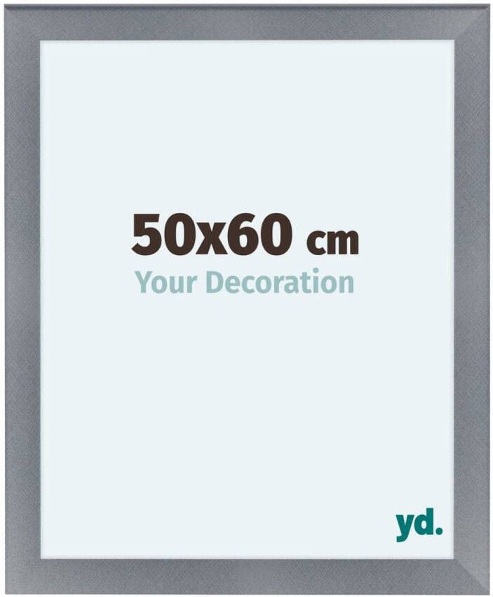 Your Decoration Como MDF Fotolijst 50x60cm Aluminium Geborsteld