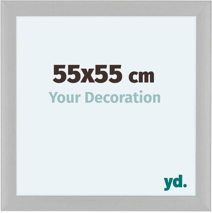 Your Decoration Como MDF Fotolijst 55x55cm Wit Houtnerf