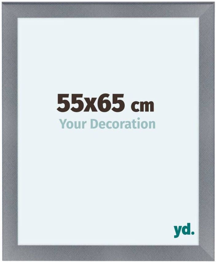 Your Decoration Como MDF Fotolijst 55x65cm Aluminium Geborsteld