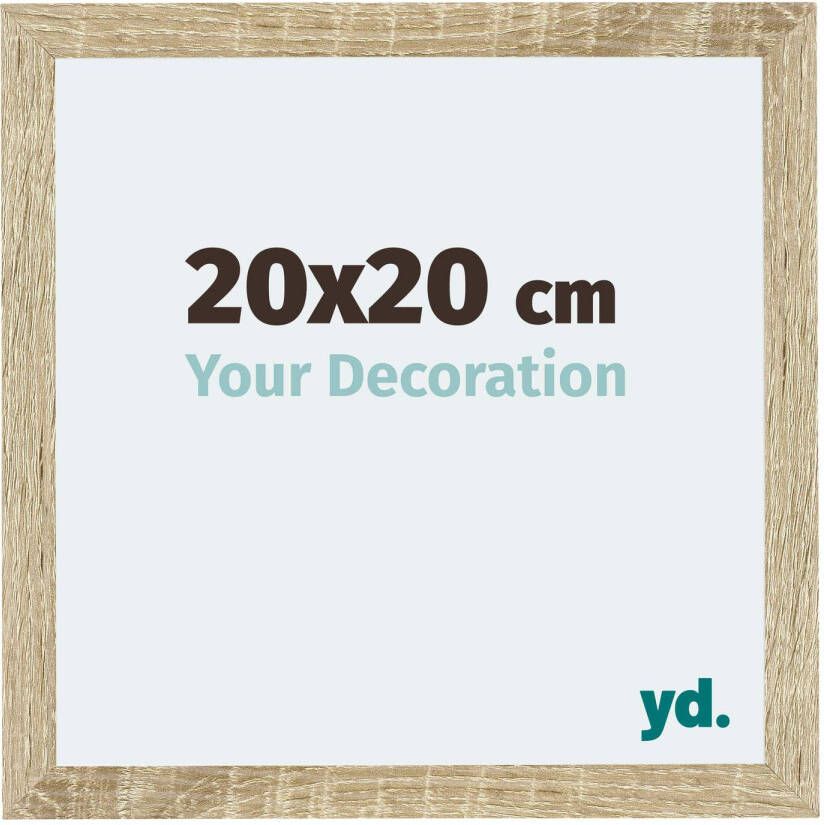 Your Decoration Fotolijst 20x20cm Sonoma Eiken MDF Mura