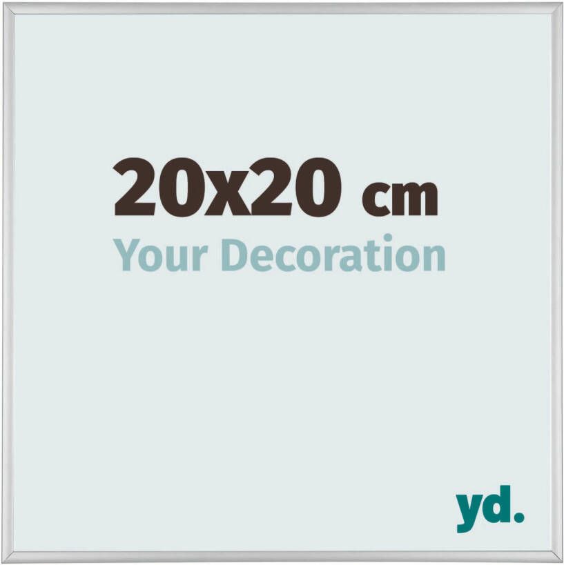 Your Decoration Fotolijst 20x20cm Zilver Mat Aluminium Austin