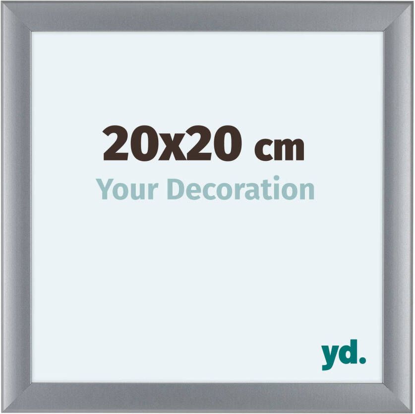 Your Decoration Fotolijst 20x20cm Zilver Mat MDF Como