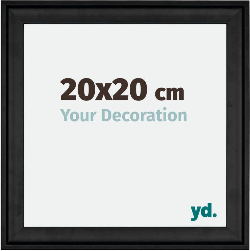 Your Decoration Fotolijst 20x20cm Zwart Hout Birmingham