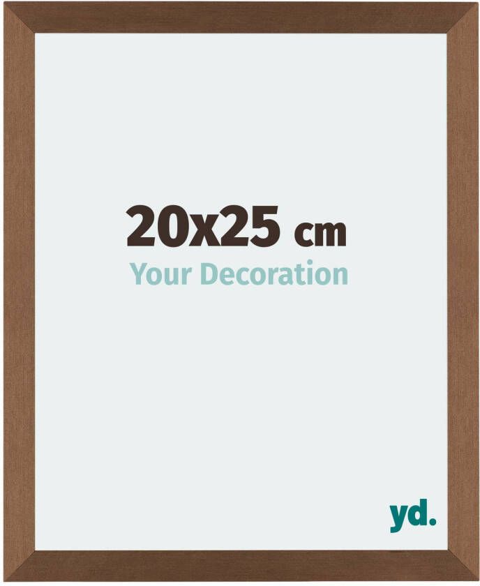 Your Decoration Fotolijst 20x25cm Koper Decor MDF Mura