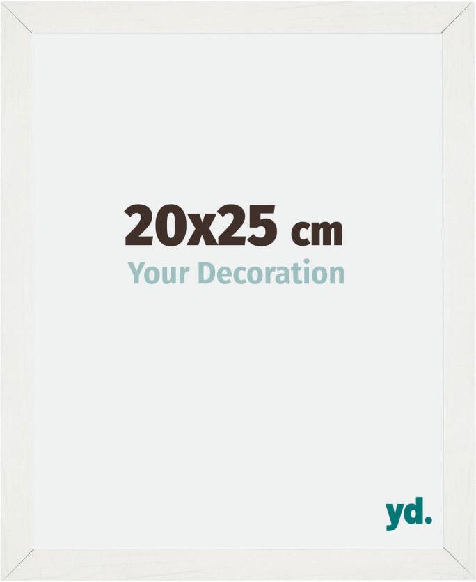 Your Decoration Fotolijst 20x25cm Wit Geveegd MDF Mura