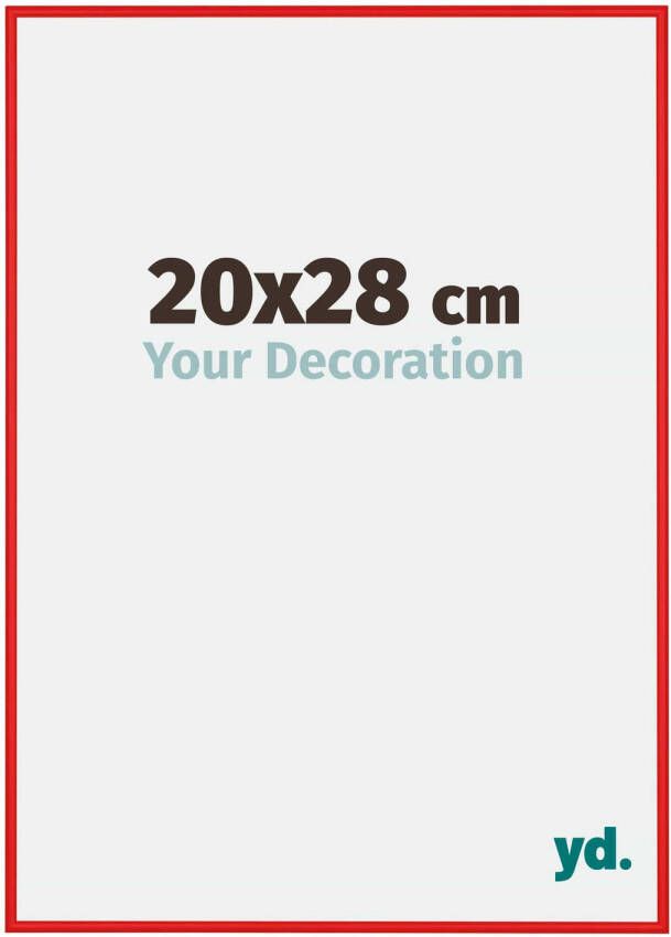 Your Decoration Fotolijst 20x28cm Rood Ferrari Aluminium New York