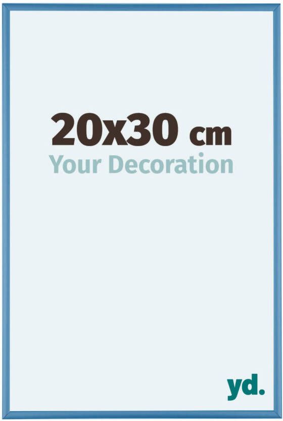 Your Decoration Fotolijst 20x30cm Staal Blauw Aluminium Austin