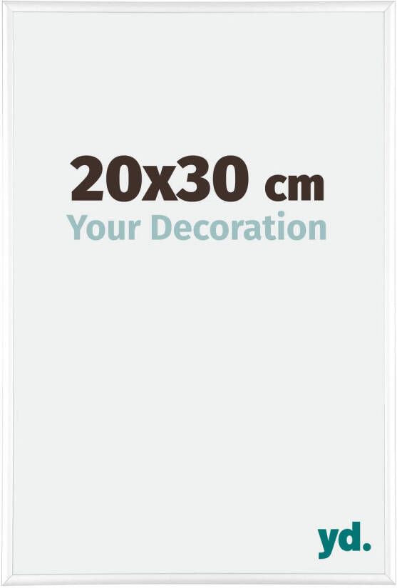 Your Decoration Fotolijst 20x30cm Wit Hoogglans Aluminium Kent