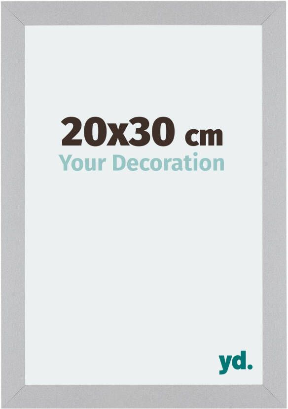 Your Decoration Fotolijst 20x30cm Zilver Mat MDF Mura