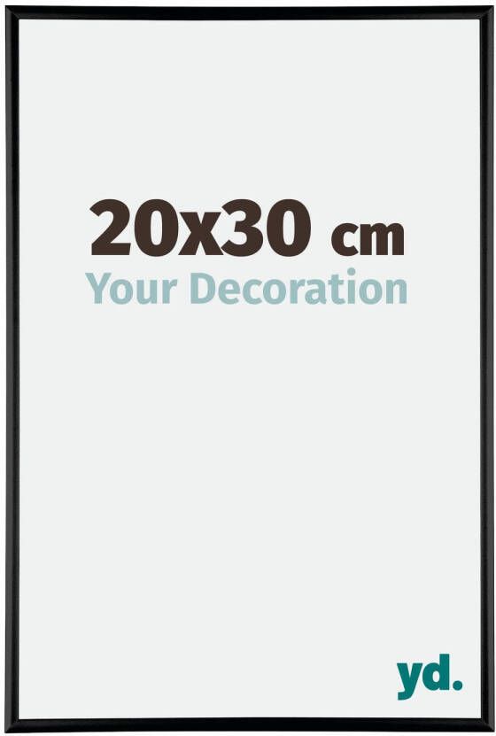 Your Decoration Fotolijst 20x30cm Zwart Hoogglans Aluminium Kent
