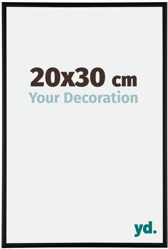 Your Decoration Fotolijst 20x30cm Zwart Mat Aluminium Austin