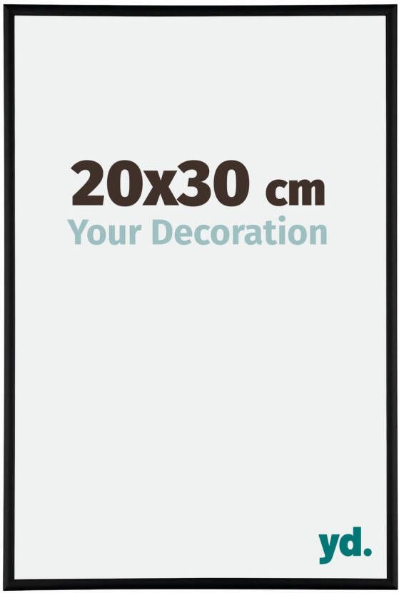 Your Decoration Fotolijst 20x30cm Zwart Mat Aluminium Kent