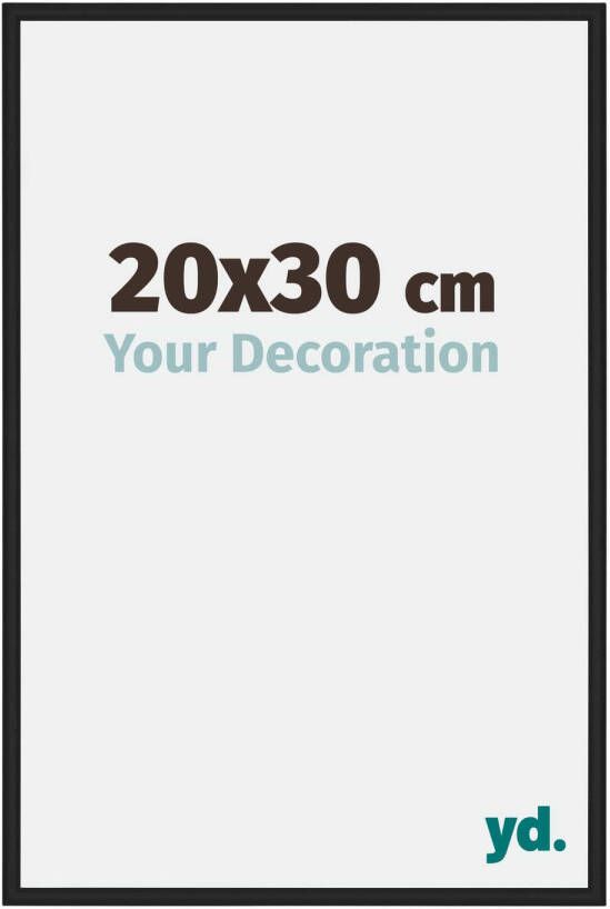 Your Decoration Fotolijst 20x30cm Zwart Mat Aluminium New York