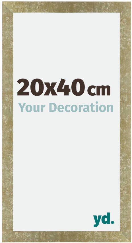 Your Decoration Fotolijst 20x40cm Goud Antiek MDF Mura