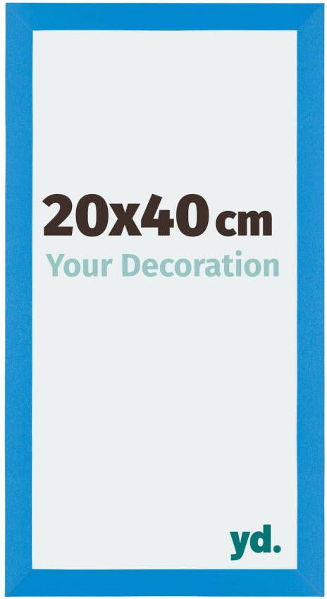 Your Decoration Fotolijst 20x40cm Helder Blauw MDF Mura