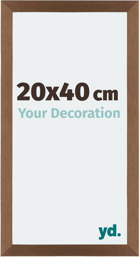 Your Decoration Fotolijst 20x40cm Koper Decor MDF Mura