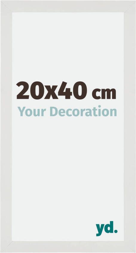 Your Decoration Fotolijst 20x40cm Wit Mat MDF Mura