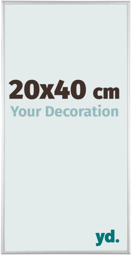 Your Decoration Fotolijst 20x40cm Zilver Mat Aluminium Austin