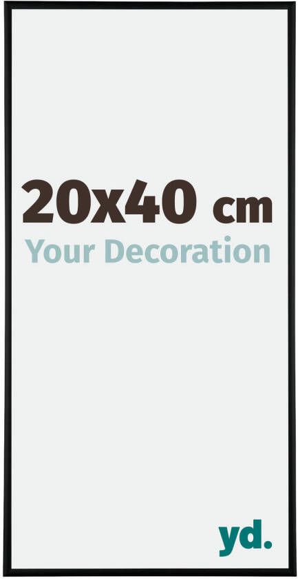 Your Decoration Fotolijst 20x40cm Zwart Mat Aluminium Austin