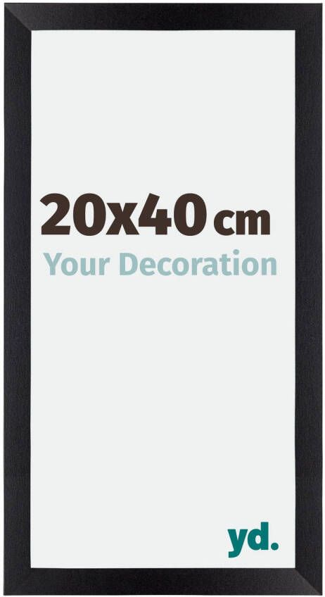 Your Decoration Fotolijst 20x40cm Zwart Mat MDF Mura