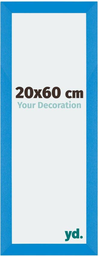 Your Decoration Fotolijst 20x60cm Helder Blauw MDF Mura