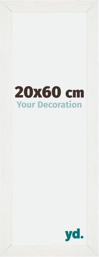 Your Decoration Fotolijst 20x60cm Wit Geveegd MDF Mura