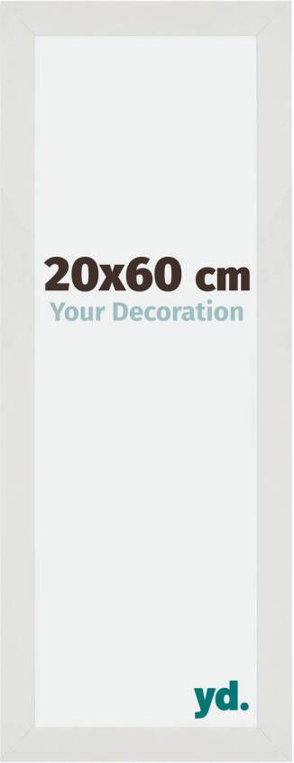 Your Decoration Fotolijst 20x60cm Wit Mat MDF Mura