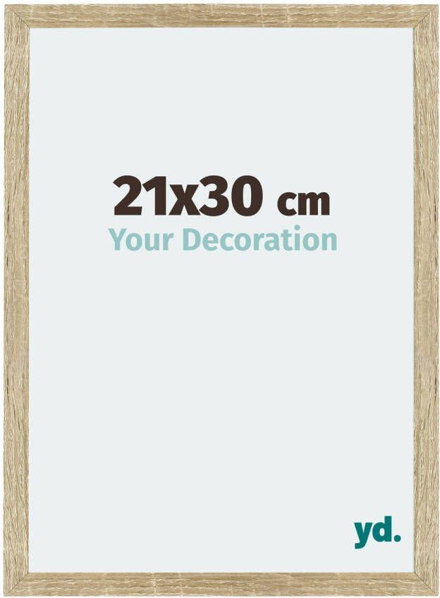 Your Decoration Fotolijst 21x30cm Sonoma Eiken MDF Mura