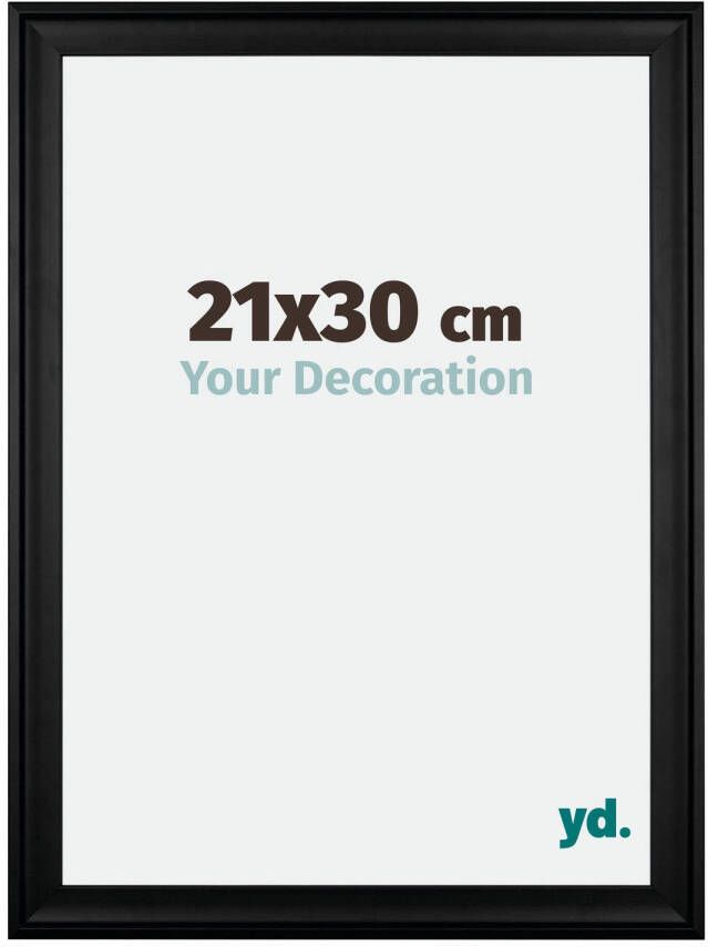 Your Decoration Fotolijst 21x30cm Zwart Hout Birmingham