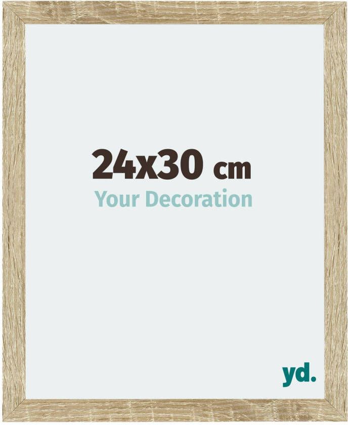 Your Decoration Fotolijst 24x30cm Sonoma Eiken MDF Mura