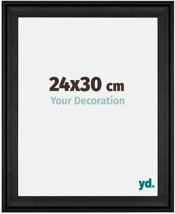 Your Decoration Fotolijst 24x30cm Zwart Hout Birmingham